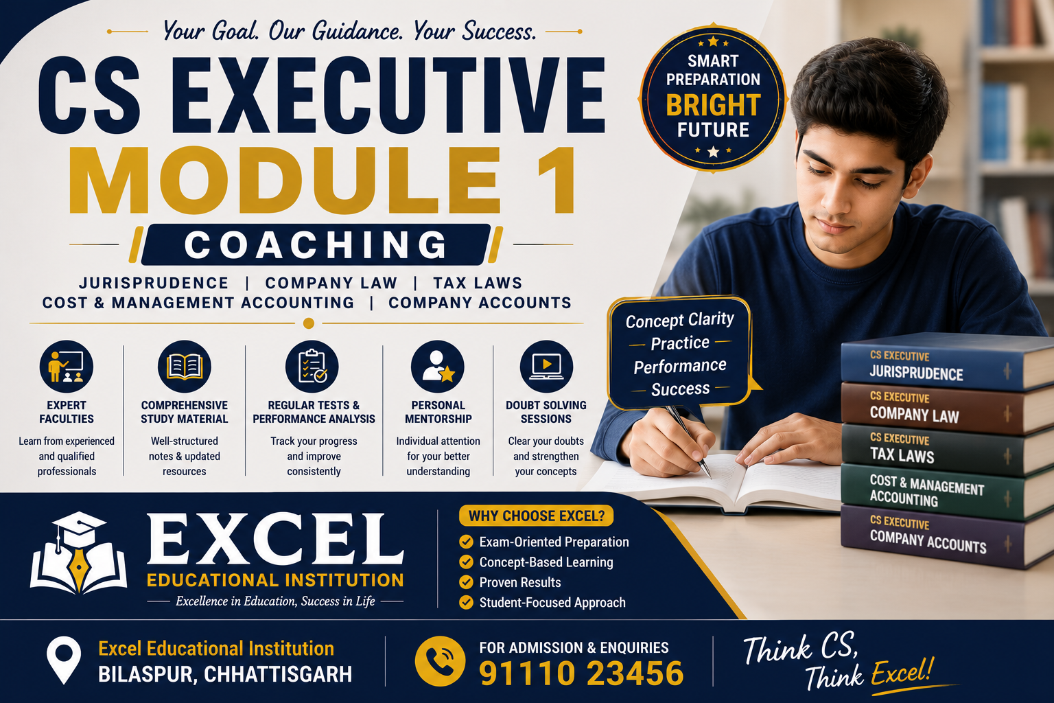 CS Executive Module 1 Coaching Classes | Excel Educational Institution
